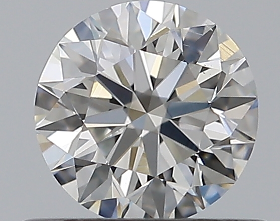 0.5 CaratH-VS2 EX Cut Round Diamond
