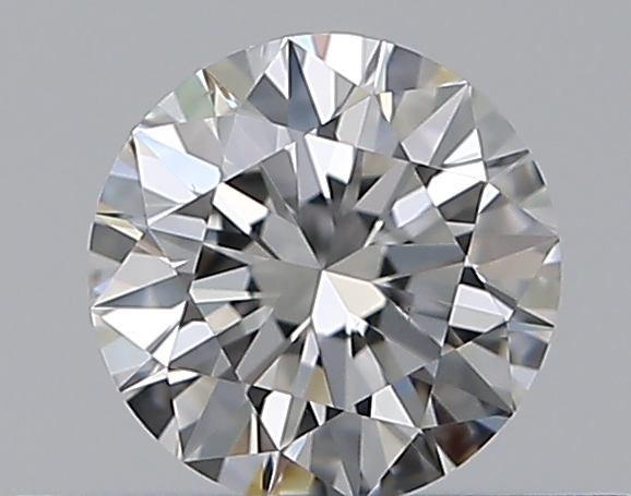 0.33 CaratF-VS2 EX Cut Round Diamond