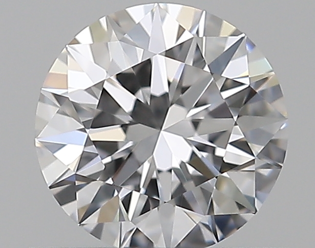 0.5 CaratD-VVS1 EX Cut Round Diamond