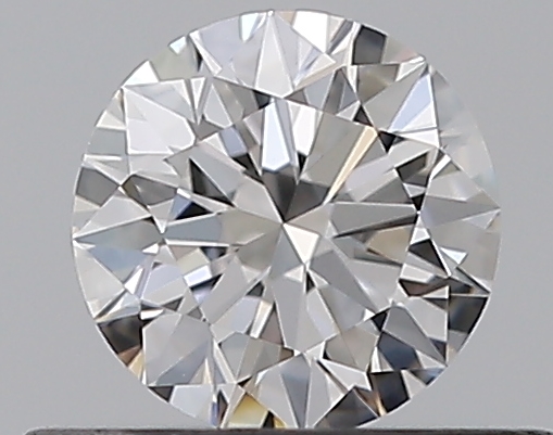 0.4 CaratD-VVS2 EX Cut Round Diamond
