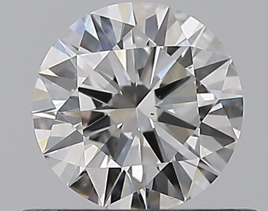 0.5 CaratG-VS2 EX Cut Round Diamond