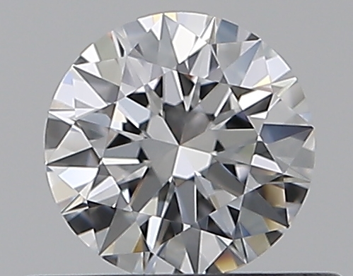 0.33 CaratD-VVS2 EX Cut Round Diamond