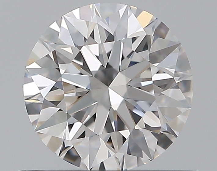 0.62 CaratE-VVS1 EX Cut Round Diamond