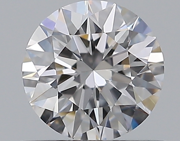0.5 CaratD-VS1 EX Cut Round Diamond
