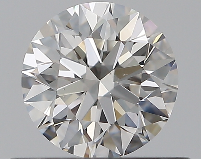 0.52 CaratG-VS2 EX Cut Round Diamond