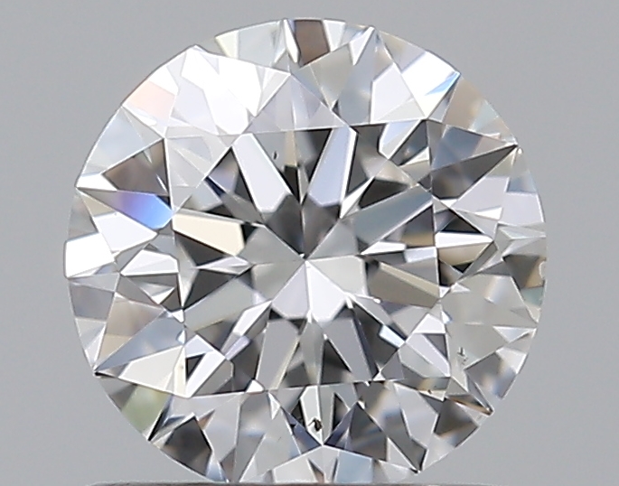0.7 CaratE-VS2 EX Cut Round Diamond
