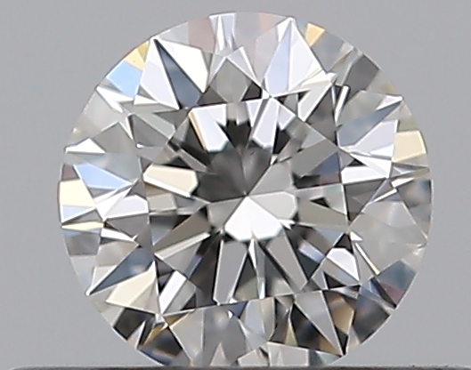 0.3 CaratF-VS1 EX Cut Round Diamond