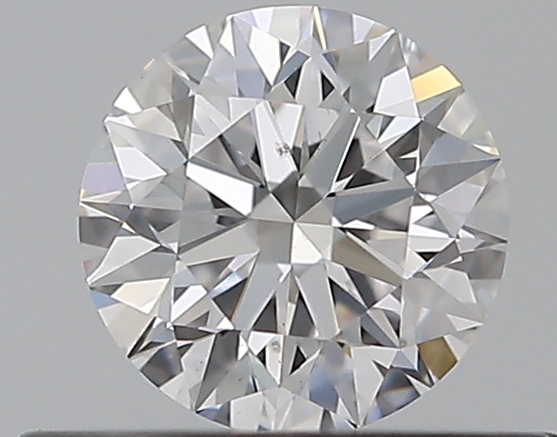 0.4 CaratD-SI1 EX Cut Round Diamond