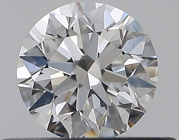 0.4 CaratF-VS2 EX Cut Round Diamond