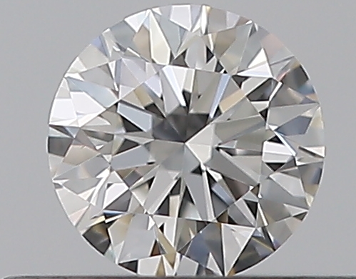 0.31 CaratF-VS1 EX Cut Round Diamond