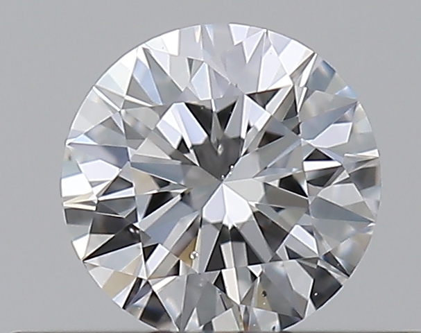 0.3 CaratD-SI1 EX Cut Round Diamond