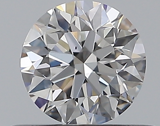 0.4 CaratE-SI1 EX Cut Round Diamond