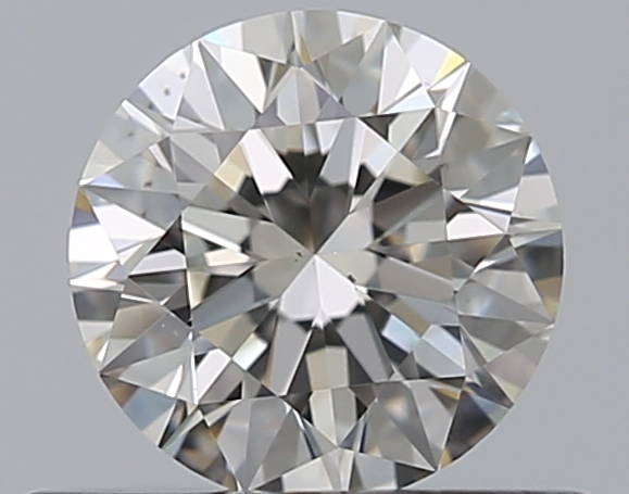 0.5 CaratJ-VS2 EX Cut Round Diamond