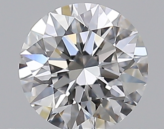 0.33 CaratF-VS2 EX Cut Round Diamond