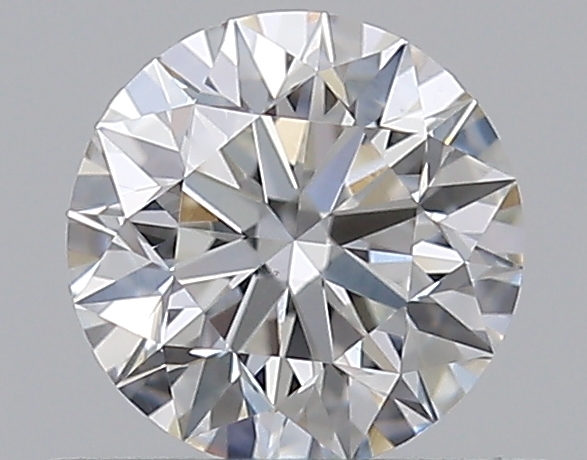 0.46 CaratF-VS2 EX Cut Round Diamond