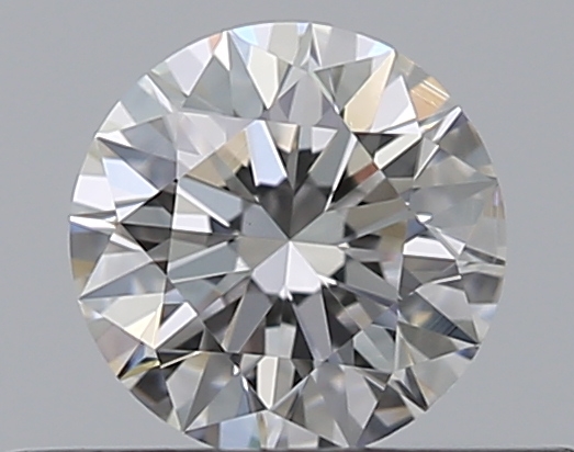0.33 CaratF-VS2 EX Cut Round Diamond