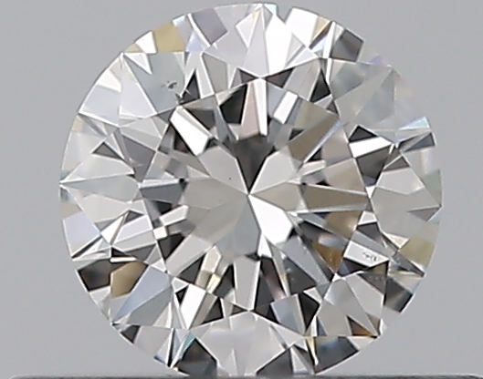 0.38 CaratF-SI1 EX Cut Round Diamond