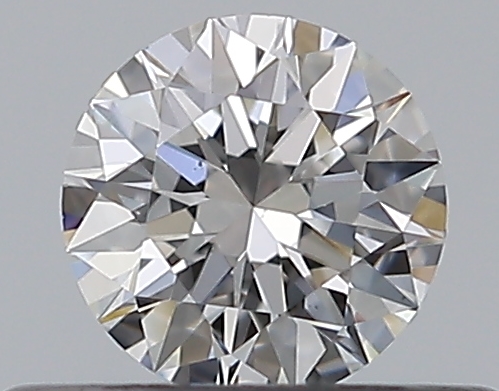 0.3 CaratE-VS1 EX Cut Round Diamond