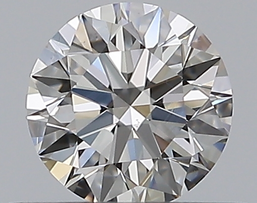 0.37 CaratI-VS2 EX Cut Round Diamond