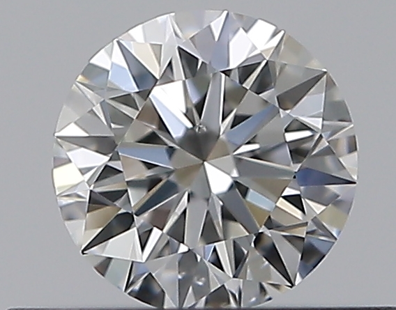0.35 CaratF-SI1 EX Cut Round Diamond