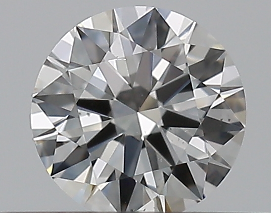 0.3 CaratF-SI1 EX Cut Round Diamond