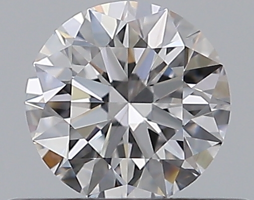 0.37 CaratD-VVS2 EX Cut Round Diamond