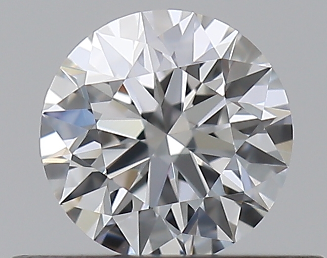 0.38 CaratF-VS1 EX Cut Round Diamond