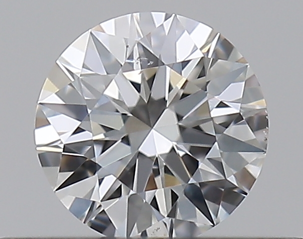 0.31 CaratF-SI1 EX Cut Round Diamond