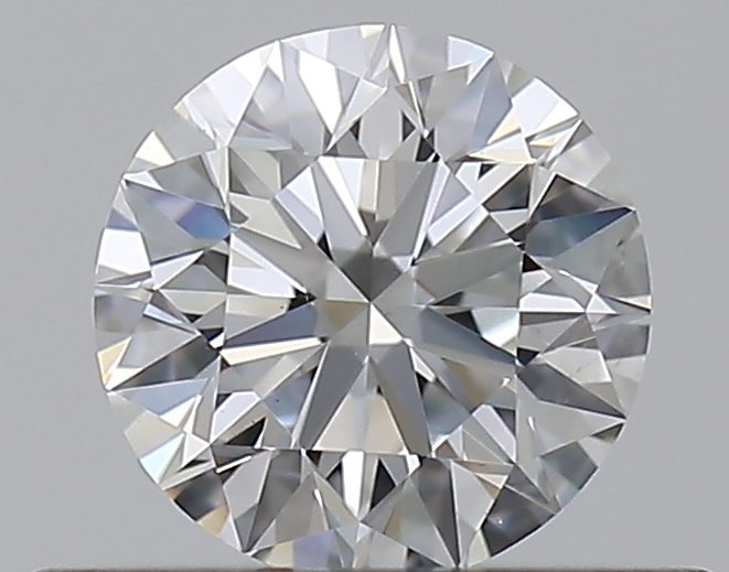 0.41 CaratF-VS2 EX Cut Round Diamond