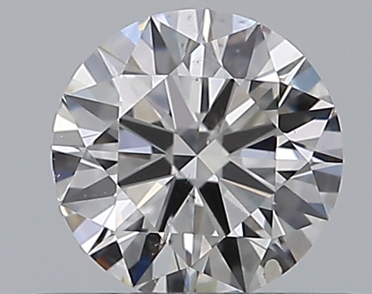 0.4 CaratF-SI2 EX Cut Round Diamond
