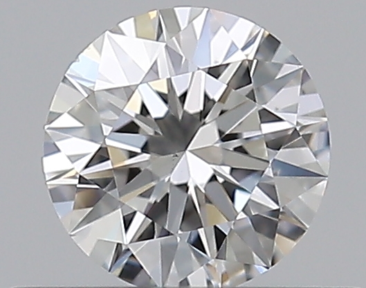 0.31 CaratF-VS2 EX Cut Round Diamond