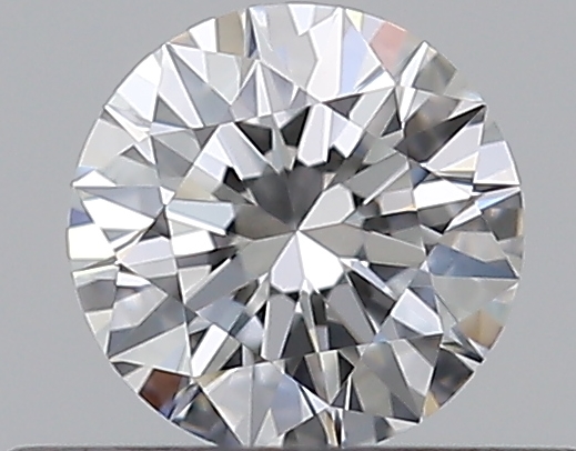 0.3 CaratD-VS1 EX Cut Round Diamond