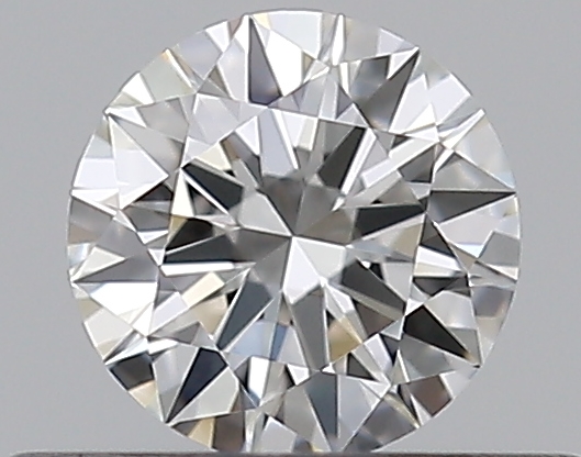 0.3 CaratF-VVS2 EX Cut Round Diamond