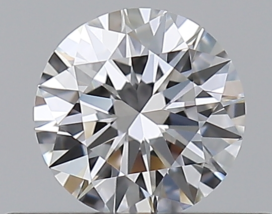 0.33 CaratD-IF EX Cut Round Diamond
