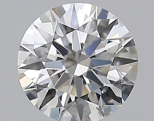 0.33 CaratF-VS1 EX Cut Round Diamond