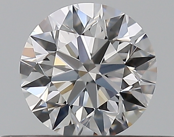 0.37 CaratD-VS1 EX Cut Round Diamond