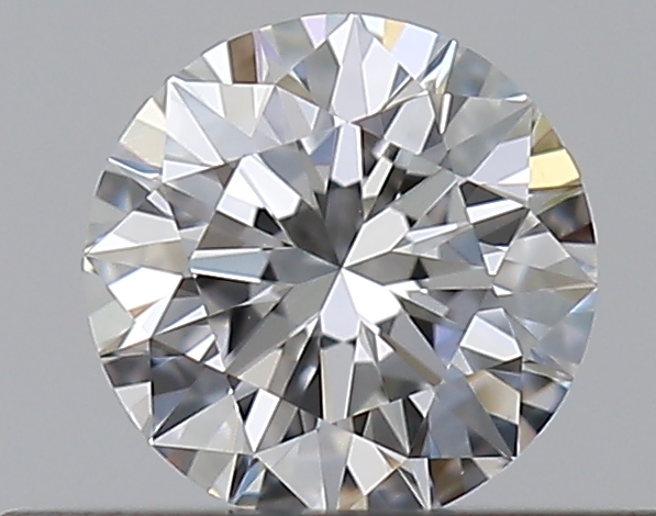 0.3 CaratF-VVS2 EX Cut Round Diamond
