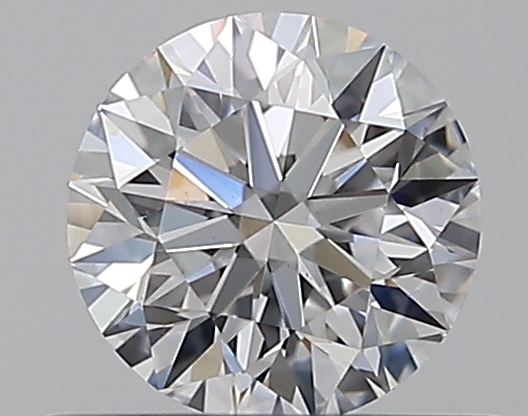 0.51 CaratD-VS1 EX Cut Round Diamond