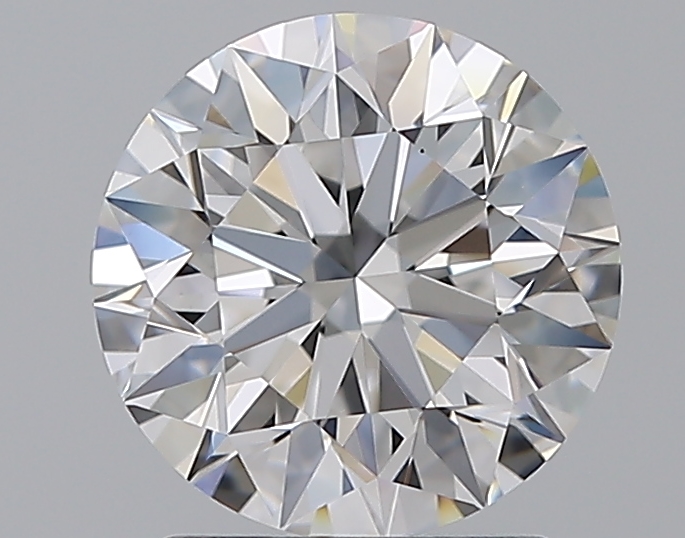 2.01 CaratE-VS1 EX Cut Round Diamond