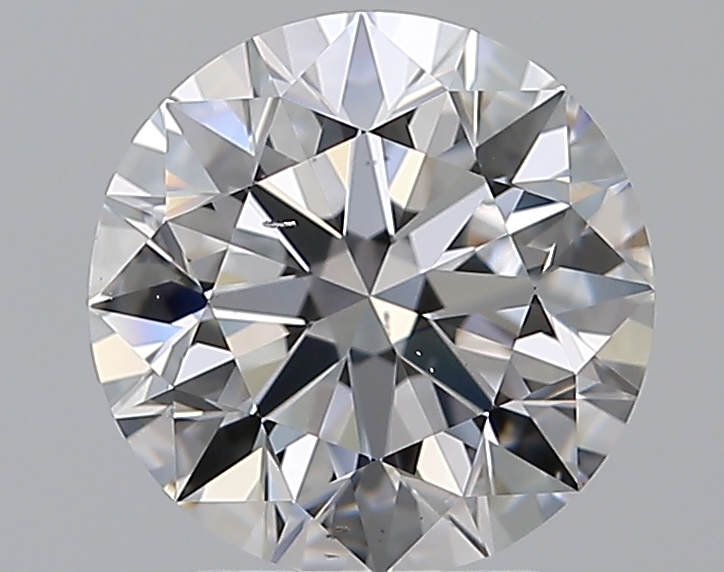 2.51 CaratD-SI1 EX Cut Round Diamond
