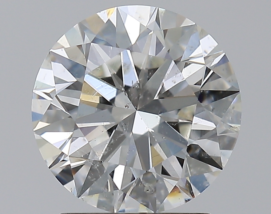 2.01 CaratH-SI2 EX Cut Round Diamond