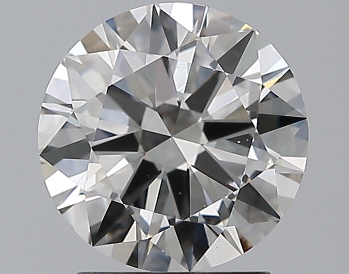 2.01 CaratH-VS2 EX Cut Round Diamond