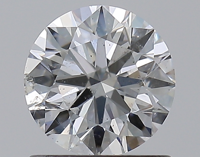 0.73 CaratF-SI2 EX Cut Round Diamond