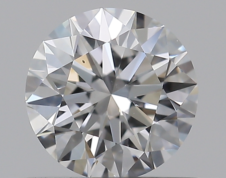 0.7 CaratE-VS2 EX Cut Round Diamond