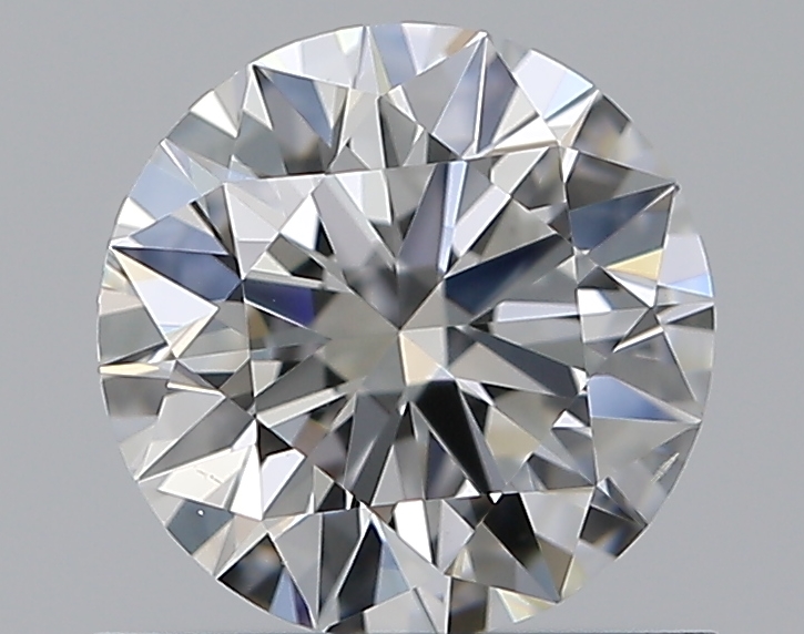 0.71 CaratG-VS2 EX Cut Round Diamond