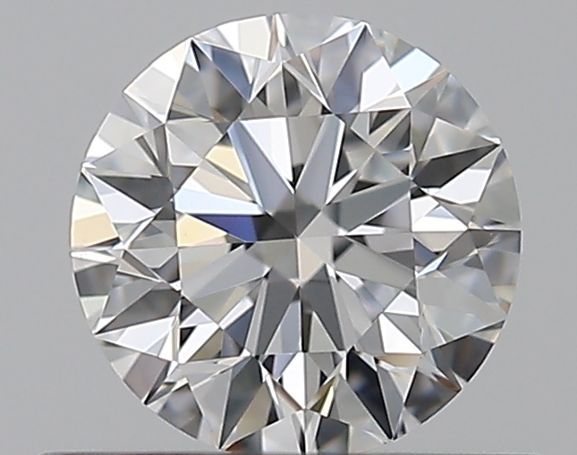 0.5 CaratE-VVS2 EX Cut Round Diamond