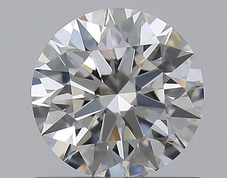 0.77 CaratJ-VVS1 EX Cut Round Diamond