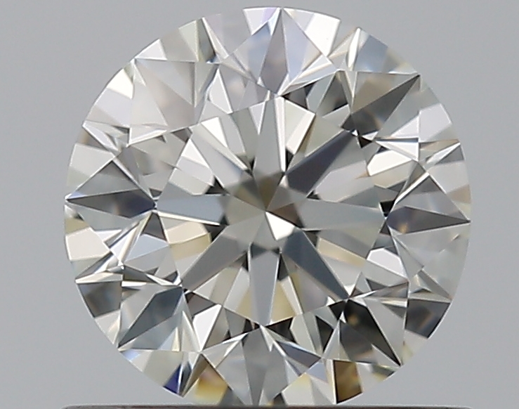 0.75 CaratJ-VVS2 EX Cut Round Diamond