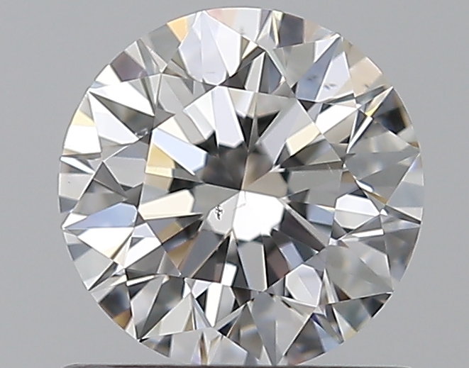 0.81 CaratE-VS2 EX Cut Round Diamond