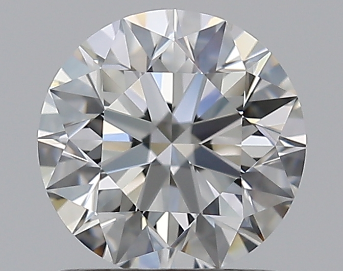 0.91 CaratH-VVS1 EX Cut Round Diamond